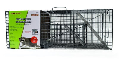 Live Animal Trap Combo Pack - Includes (1) 32" and (1) 24" Traps