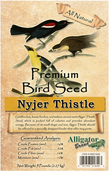 Bird Seed - Premium Nyjer Thistle 5-lbs