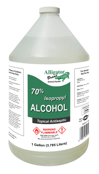Isopropyl 70% Rubbing Alcohol Gallon