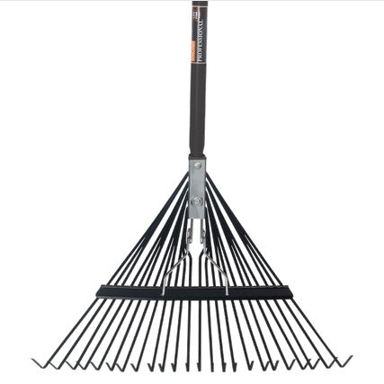 Alligator Brand Leaf Rake - Steel Handle