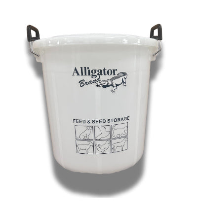 Plastic Feed & Seed Storage Pail 22-Gallons