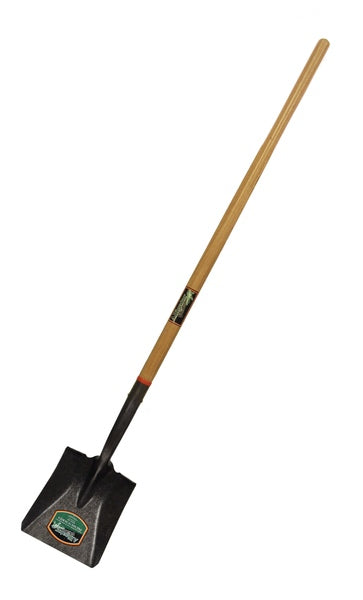 Shovel Premium Series 16-Gauge Square Point with Wood Handle 60"