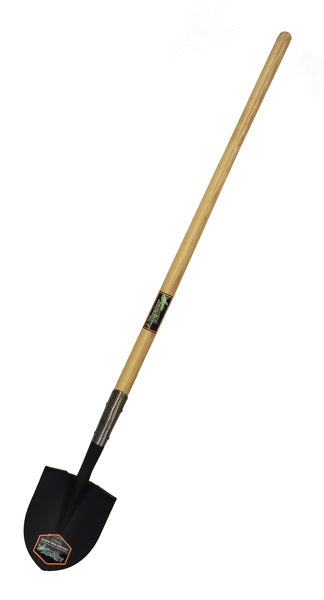 Shovel Contractor Series 14-Gauge Round Point with Wood Handle 58.25"