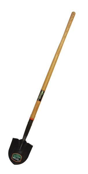 Shovel Premium Series 16-Gauge Round Point with Wood Handle 59.5"