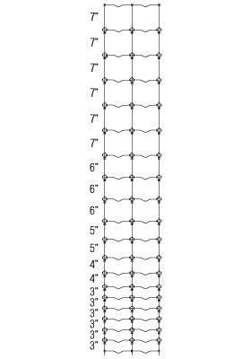 Gator-Lock 2096-6 12.5g Deer Fence 96"x 330'