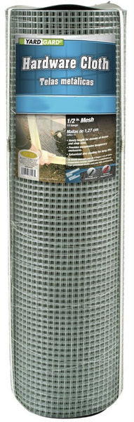 19 Gauge Glavanized Hardware Cloth Handy Roll - 1/2"x1/2"x48"-10'