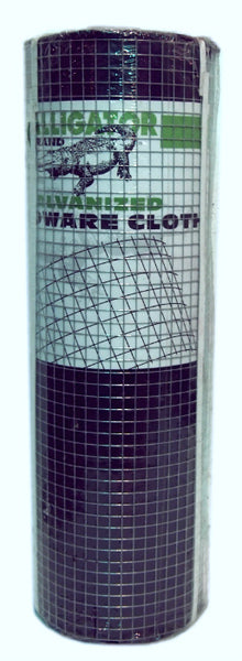 Galvanized Hardware Cloth 1/2" x 1/2" 24" x 50FT