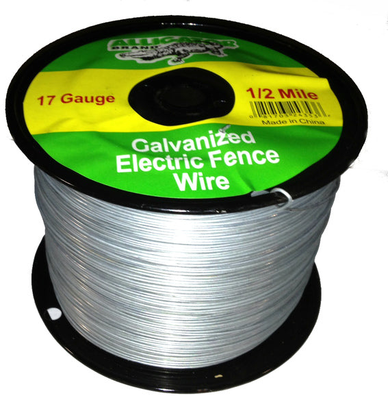 17 Gauge 1/2 Mile Galvanized Electric Fence Wire