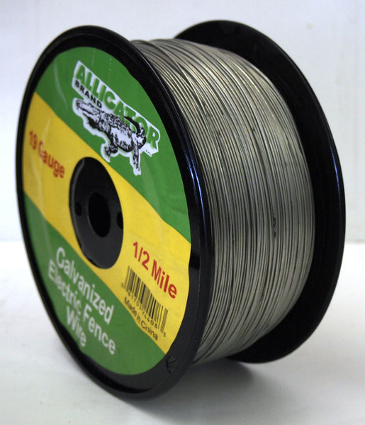 19 Gauge 1/2 Mile Galvanized Electric Fence Wire