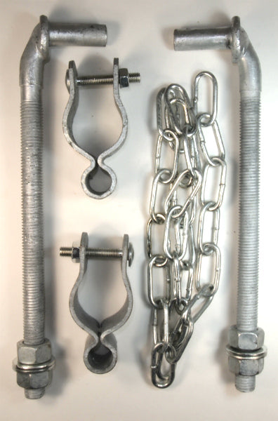 Bolt Hook Gate Part Kit 12" 2" Tube
