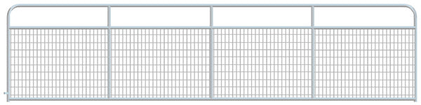 Gate Wired (2x4) Round Corner 18ft - Galvanized