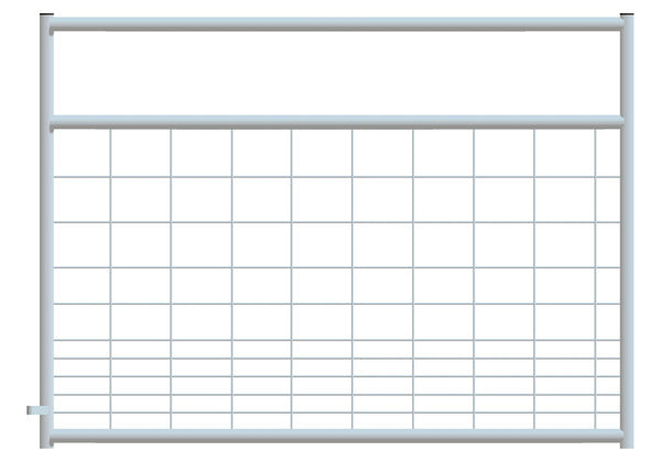Mesh Gate Hog Square Corner 4ft - Galvanized