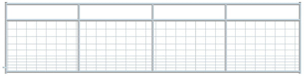 Mesh Gate Hog Square Corner 18ft - Galvanized