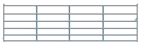 16' Six Rail gate 50" Hot Dip Galvanized