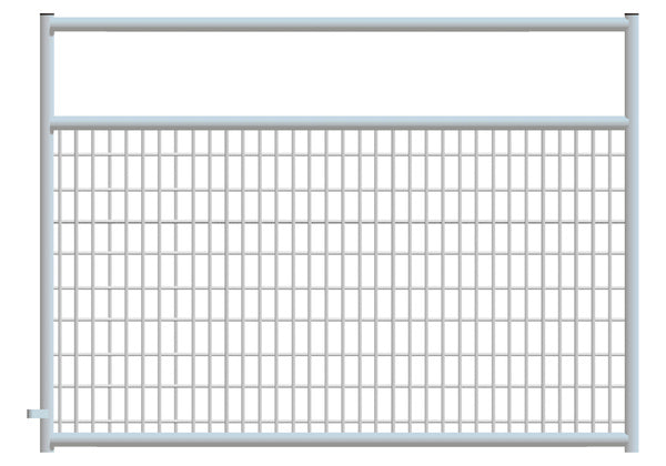 6' Mesh 1-3/4" Gate Hot Dipped Galvanized