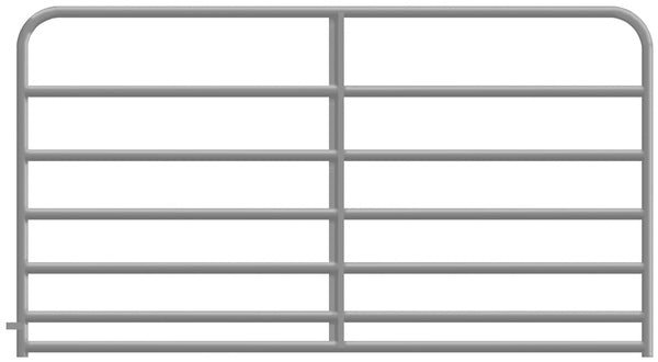 Alligator Brand 7 Bar Galvanized Round Corner 8 ft.