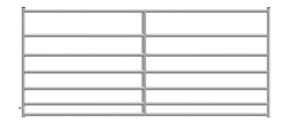 Alligator Brand 7 Bar Galvanized Square Corner 10 ft.