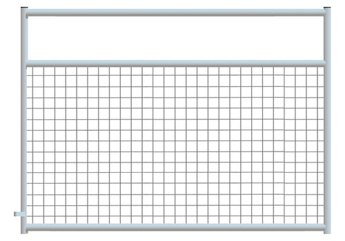 4" x 4" Wire Mesh Galvanized Square Corner 4 ft. Gate