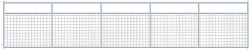 4" x 4" Wire Mesh Galvanized Square Corner 20 ft. Gate