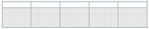 2" x 4" Wire Mesh Galvanized Square Corner 20 ft. Gate