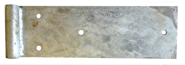 Heavy Duty Strap Hinge Hot Galvanized 4" x 12"
