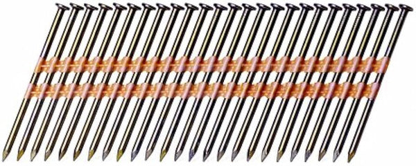 ALLIGATOR BRAND 21DEG ROUND HEAD FRAMING STICK NAIL - 3"X120 BRIGHT