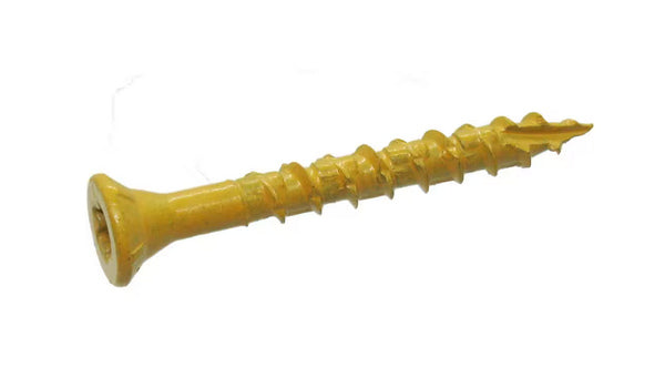 Deck Screw - 1-5/8" 8-Gauge Star-T25 Coarse-Thread Epoxy Coated Tan 5-lbs.