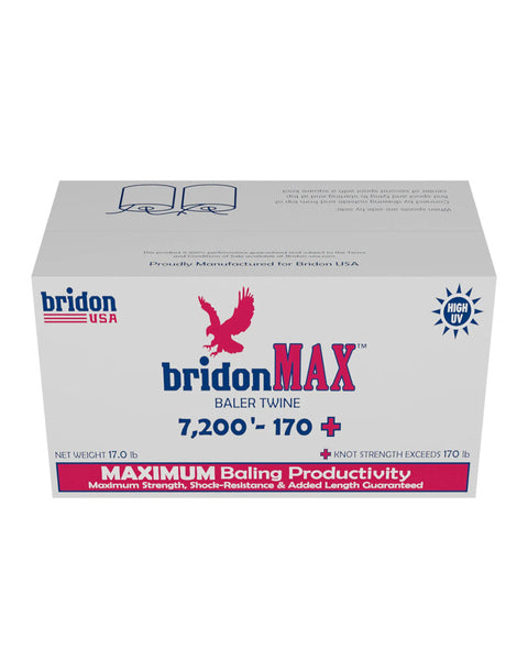 Bridon Max Orange Poly Baler Twine - 7200 feet (1 Tube)