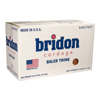 BridonMax Orange Baler Twine- 9600 feet