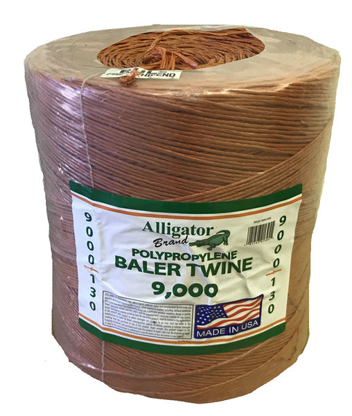 Alligator Brand 9000 Ft Orange Polypropylene Baler Twine