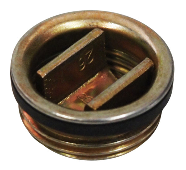 Stock Tank Plug 3/4" Zinc Plated