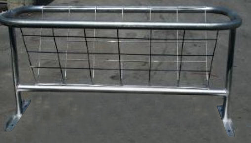 Goat Feeder V-Rack Galvanized - 5 Ft