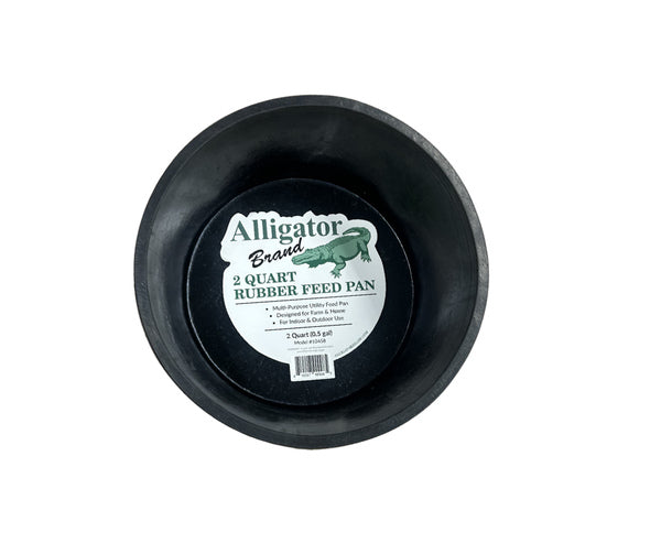 Alligator Brand Feed Pan - 2 Qts