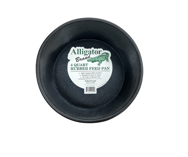 Alligator Brand Feed Pan - 4 Qts