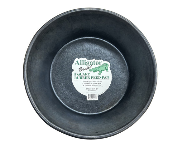 Alligator Brand Feed Pan - 9 Qts