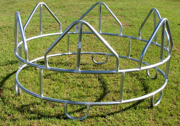 Hay Ring Horse 8ft - Galvanized