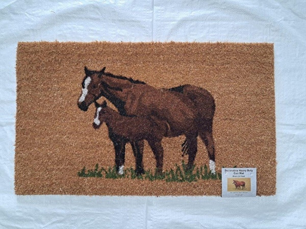 Flexgard Coco Entrance Mat with Mare and Foal
