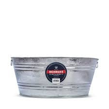 High Grade Steel Galvanized Steel Utitlity Tub 5-Gal