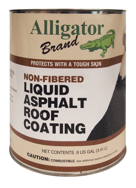 Non-Fibered Liquid Asphalt Roof Coating 1-gallon