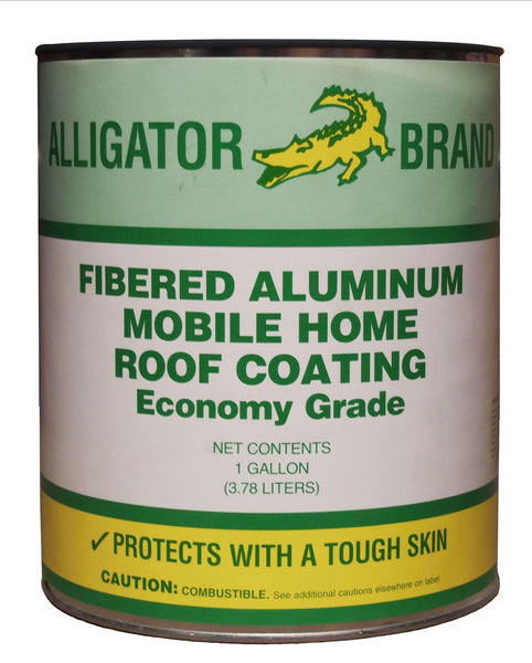Fibered Aluminum Mobile Home Roof Coating 1-gallon