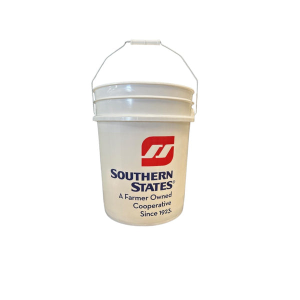 5 Gallon Plastic Pail White 70mil - Southern States