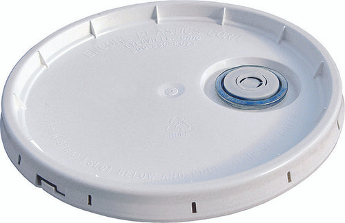 90-Mil 5-Gal Tear Strip Pail Lid W/Pour Spout